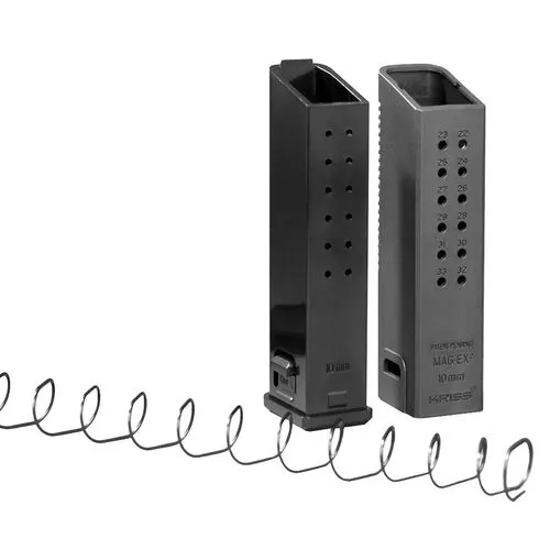 Kriss USA KVAMX2K10BL00 Mag-Ex2 Kit10mm Auto Glock G20 33rd Black Extended