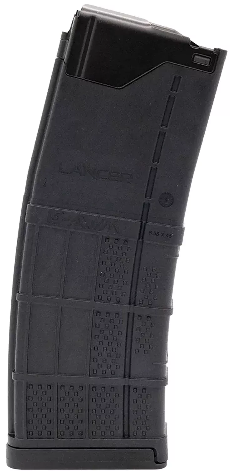 Lancer 999000232003 L5AWMBlack Detachable 30rd 223 Rem/300 Blackout/5.56x45mm NATO for AR-15