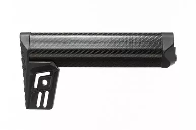 Lancer Systems LCS-A1-R A1 Carbon Fiber Fixed Buttstock | 10.25 Inch Ultra Lightweight AR15 Stock with Ergonomic Cheek Weld