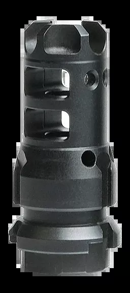 LANTAC USA Dragon Muzzle Brake .223/5.56 1/2x28 Black - Dead Air Wolfman