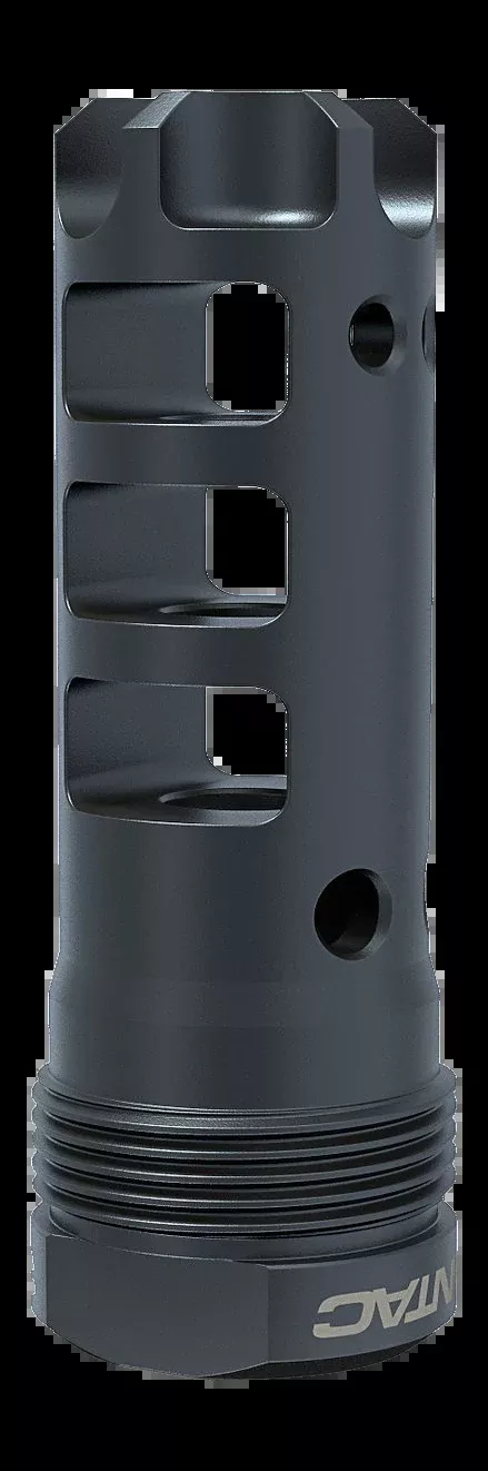 LANTAC USA Dragon Muzzle Brake .338 ARC 5/8x24 QPQ Black - Plan B Compatible