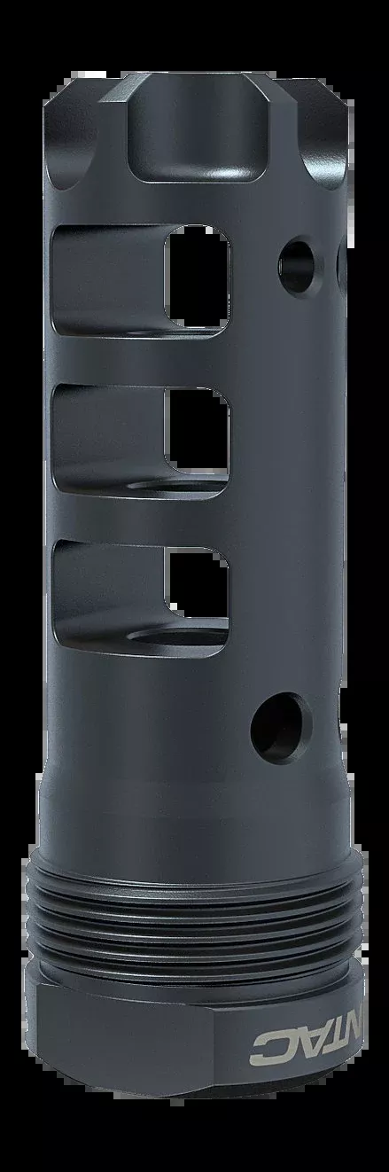 LANTAC USA Dragon Muzzle Brake 6mm ARC 5/8x24 QPQ Black - Plan B Long
