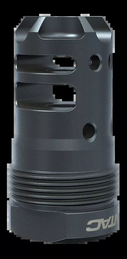 LANTAC USA Dragon Muzzle Brake 9mm 1/2x28 QPQ Black - Plan B Short