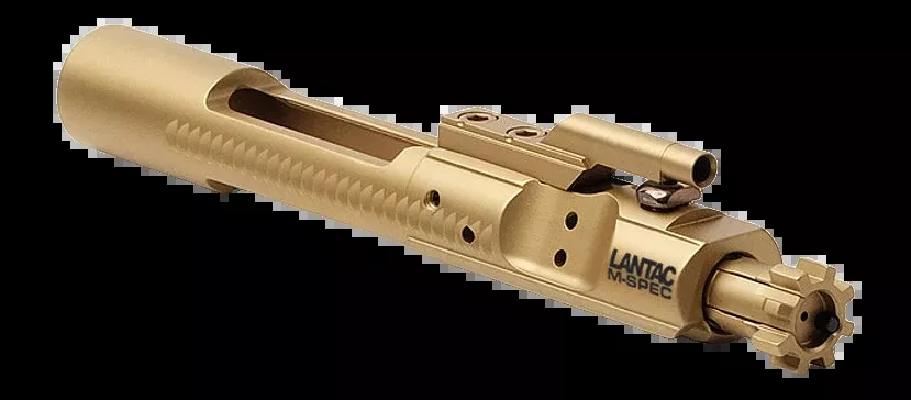 Lantac USA M-SPEC BCG .223 Remington/5.56 NATO AR-15 TiN Bolt Carrier Group