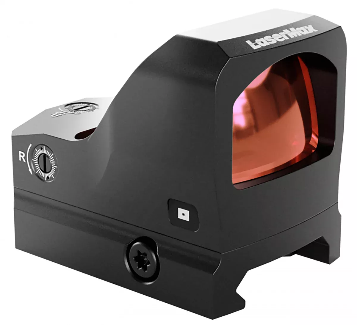 LaserMax LMCRDS Compact Red Dot SightMatte Black 1 x 0.98" x 0.66" 3 MOA Red Dot