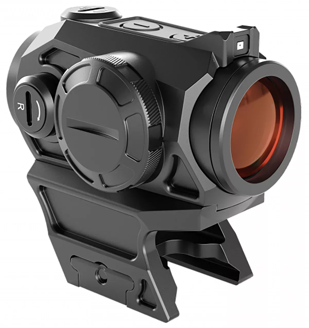 LaserMax LMRRDS Rifle Red Dot SightMatte Black 1 x 22 mm 3 MOA Red Dot