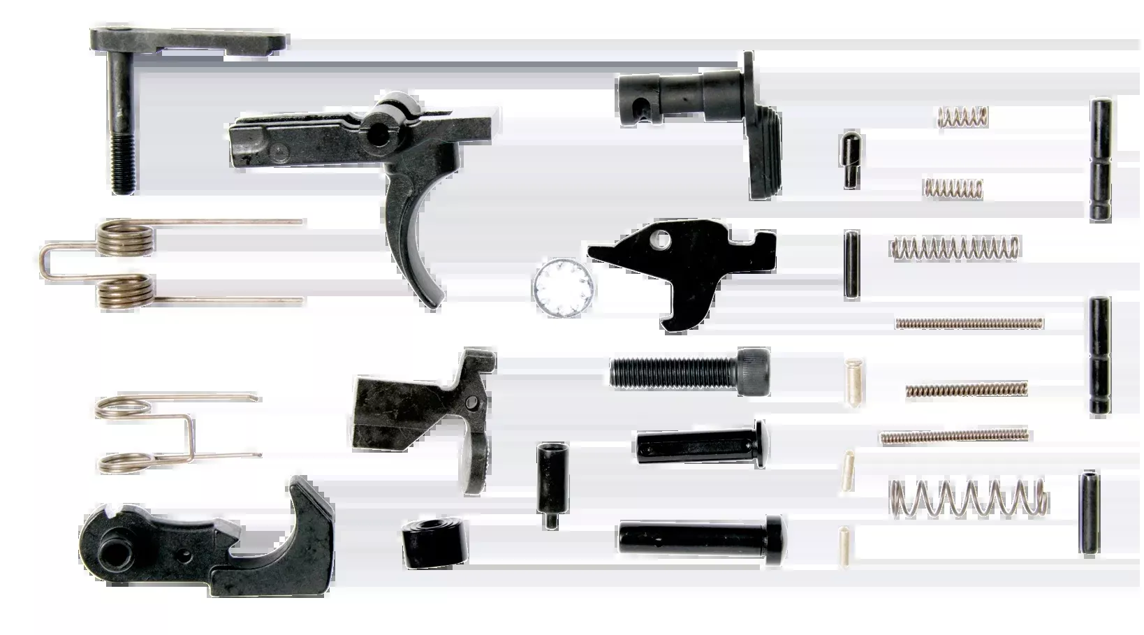 LBE Unlimited AR15LPK AR-15 Lower Parts Kit Black