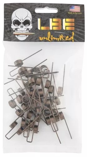 LBE Unlimited ARHS20PK AR Parts Hammer Spring 20 Pack AR-15 Silver Stainless Steel