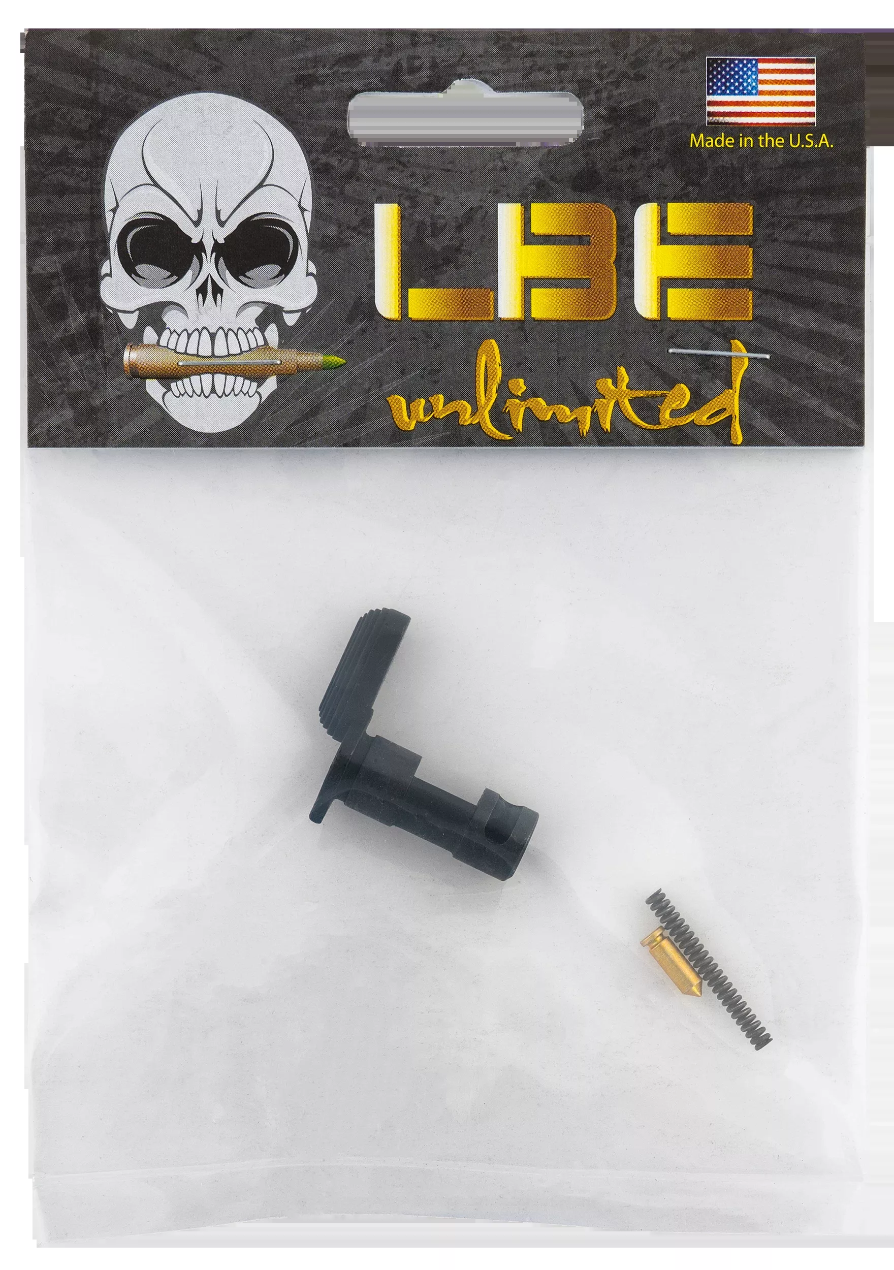 LBE Unlimited ARSLASY Mil Spec Selector Assembly AR-15 Black Steel