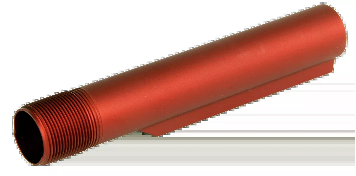 LBE Unlimited Mil-Spec Buffer Tube 6 Position AR-15 Red