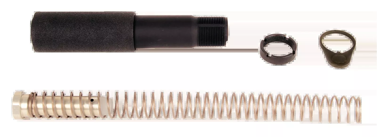 LBE Unlimited Pistol Buffer Tube Kit Black AR-15