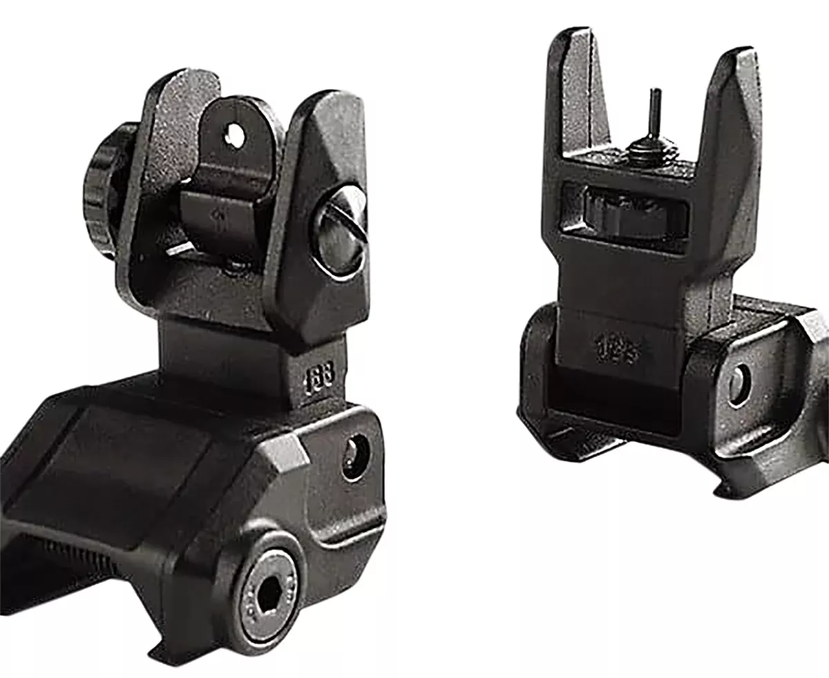 Lead & Steel Llc LBUS Polymer Sight SetBlack