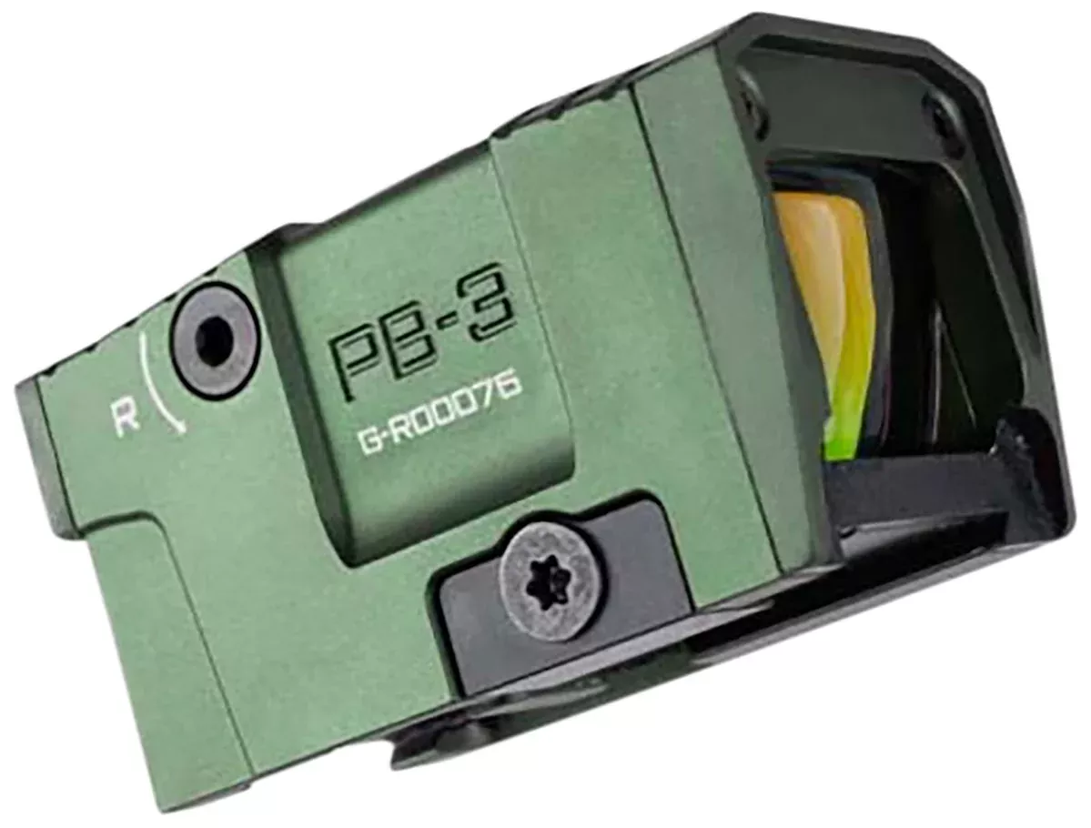 Lead & Steel Llc PB-3R-JADE Pandora PB-3Jade 1 x 21 mm x 17 mm 3 MOA Red Dot