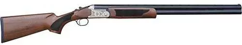 Legacy Pointer Acrius Youth Break Open Over/Under Shotgun 20 Gauge 3" Chamber 26" Vent Rib Chrome-Lined Barrel 2Rd Capacity Fiber Optic Front Sight Engraved Nickel Receiver Turkish Walnut Stock Black Finish