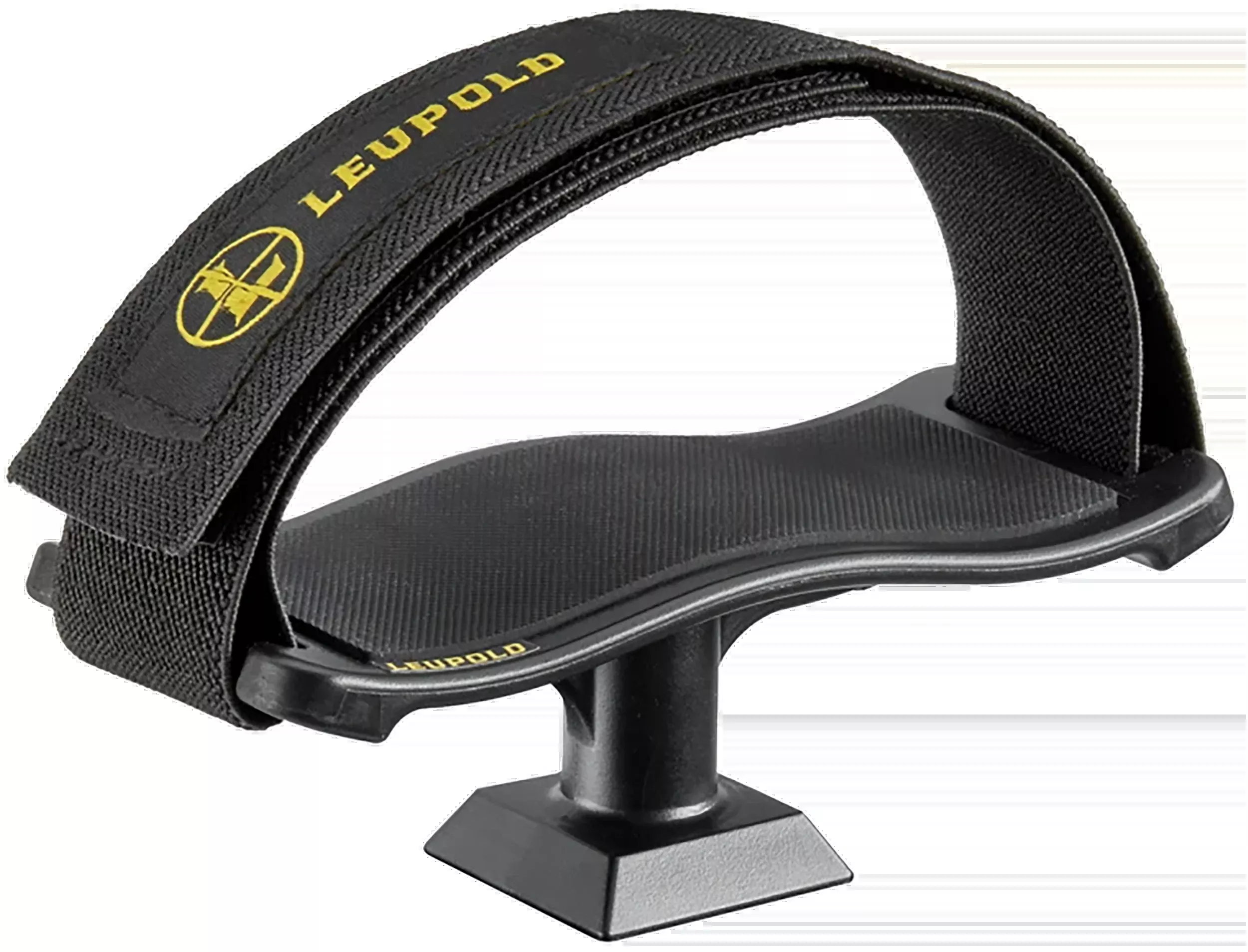 Leupold 172625 Binocular Tripod Adapter Tray Black Velcro One-Wrap 4.4" x 2" x 64"