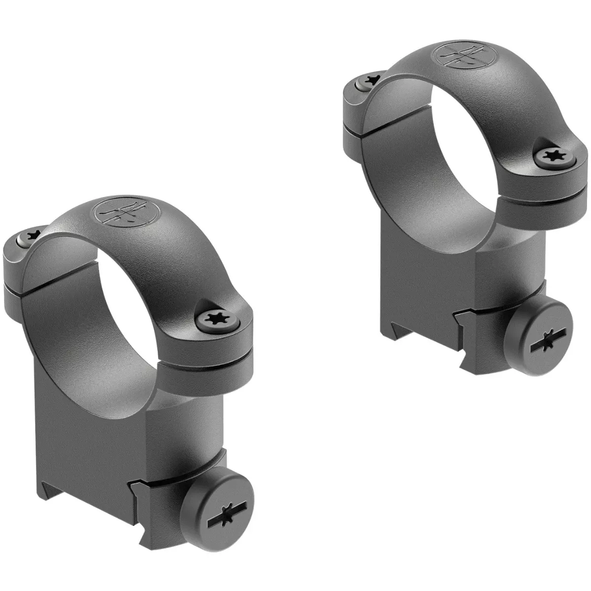 Leupold 54410 Ringmounts Matte Black Sako 1" High