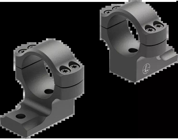Leupold BackCountry 1" Medium Ring Mount Matte Black - Tikka T3/T3x