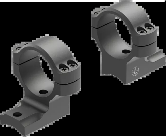 Leupold BackCountry 2-Piece Ring Mount 30mm High Matte Black Aluminum - Savage 10/110
