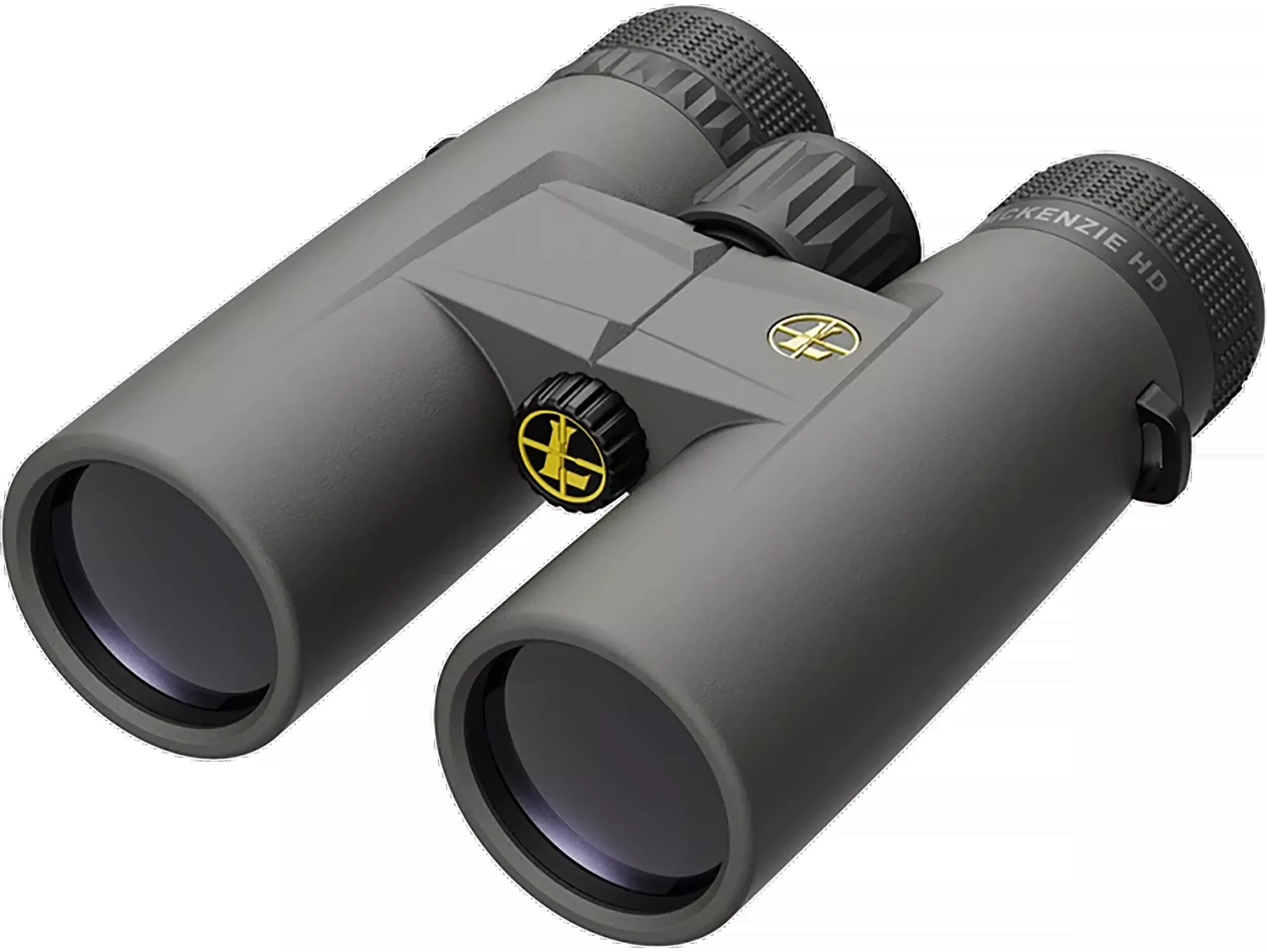 Leupold BX-1 McKenzie HD 10x 42mm Roof Prism Binoculars - Shadow Gray Armor Coated Magnesium