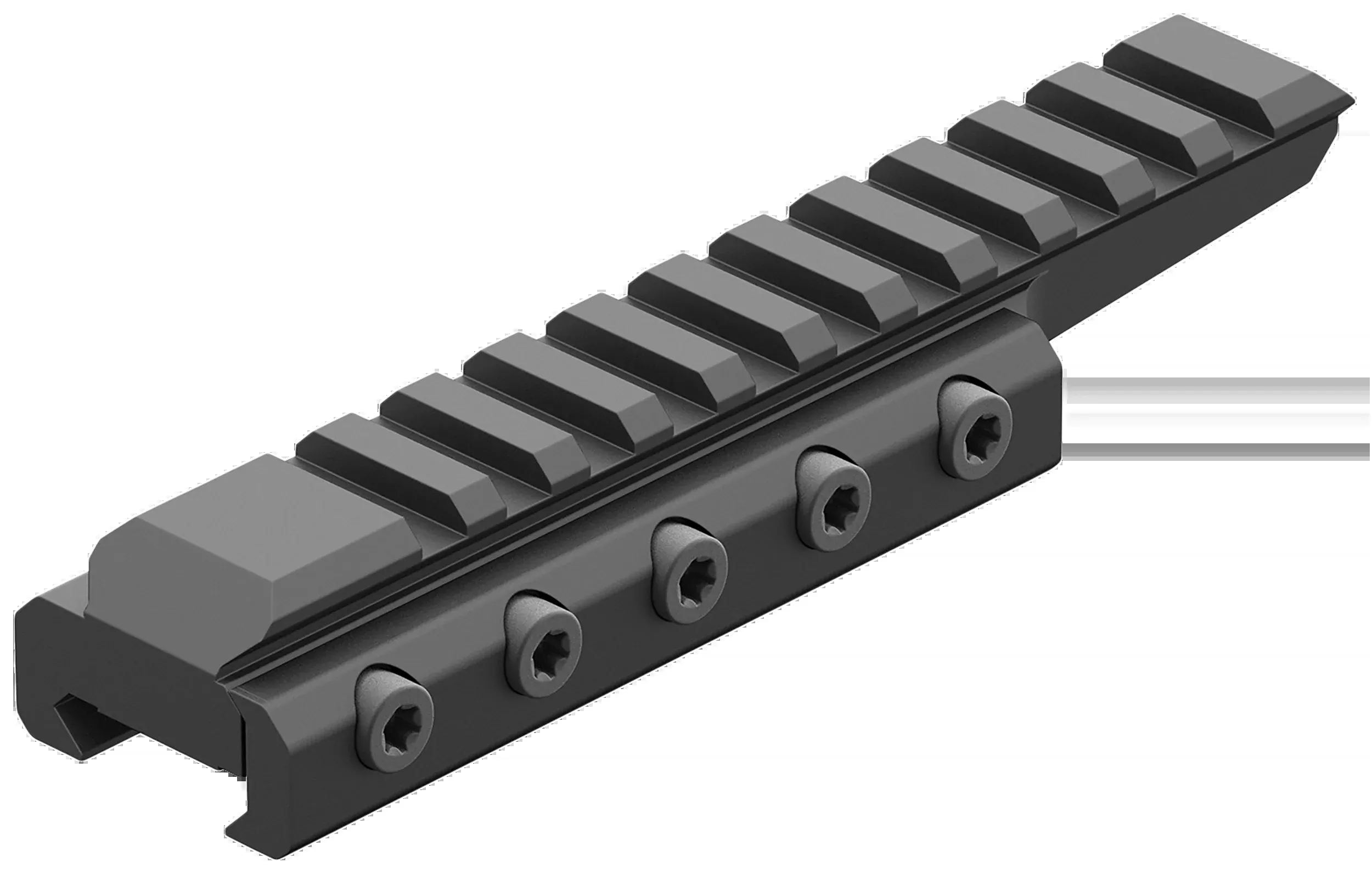 Leupold Mark AR Integral Mounting System 30mm 1-Piece Picatinny Rail Mount Matte Black