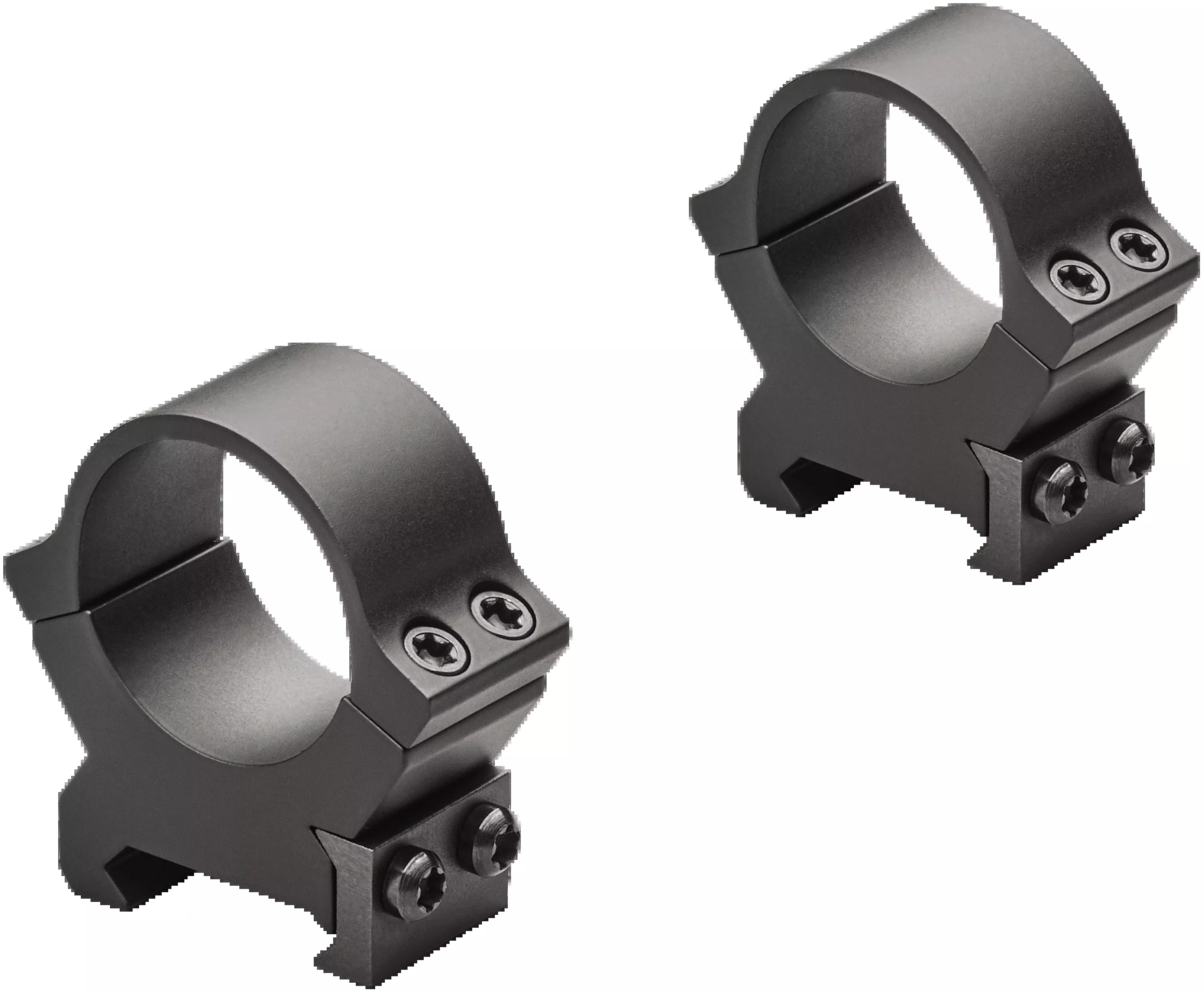Leupold PRW2 Cross-Slot 1" Low Matte Black Scope Rings