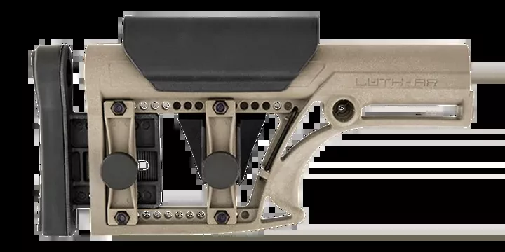 Luth-AR MBA-1F Fixed Buttstock AR-15/AR-10 FDE Glass-Filled Nylon