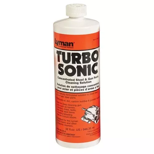 Lyman 7631715 Turbo Sonic Case Cleaning Solution 32 oz Bottle
