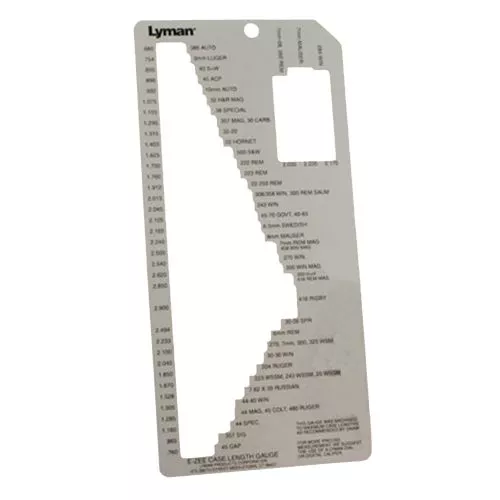 Lyman 7832215 E-Zee Case Length Gauge 1 All Over 70 Rifle/Pistol & Rifle Cases