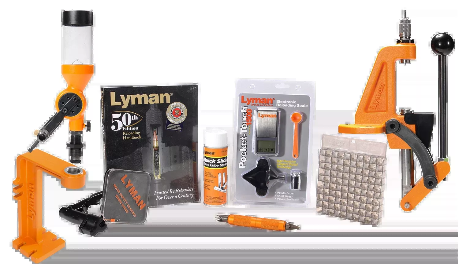 Lyman Brass Smith Ideal Press Kit 1 Hole Cast Iron Single Stage