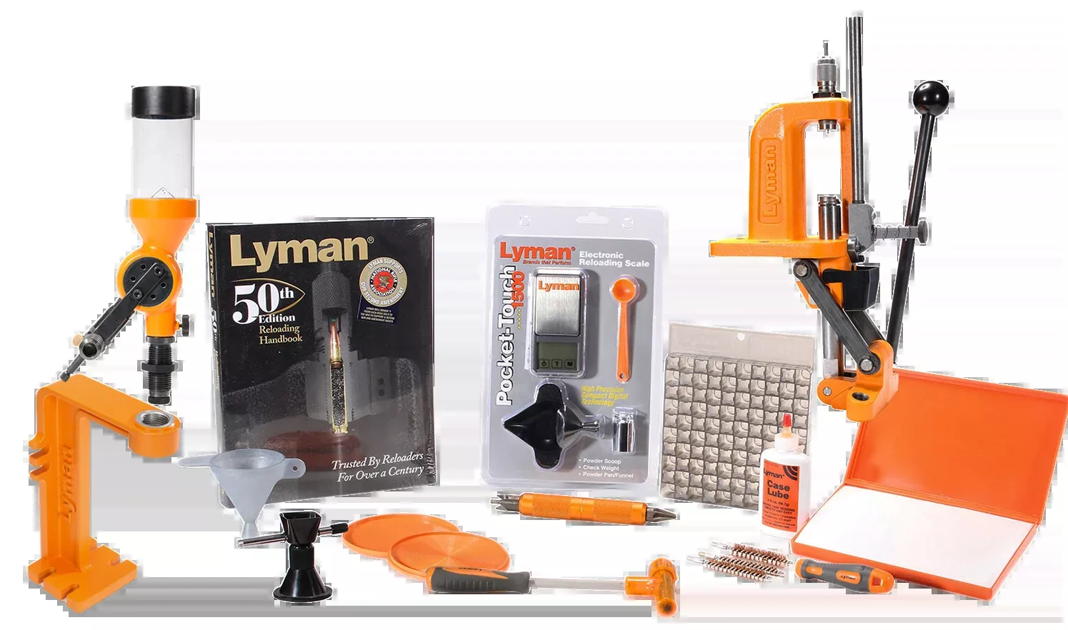Lyman Brass Smith Victory Reloading Kit 1-Hole Cast Iron Single Stage
