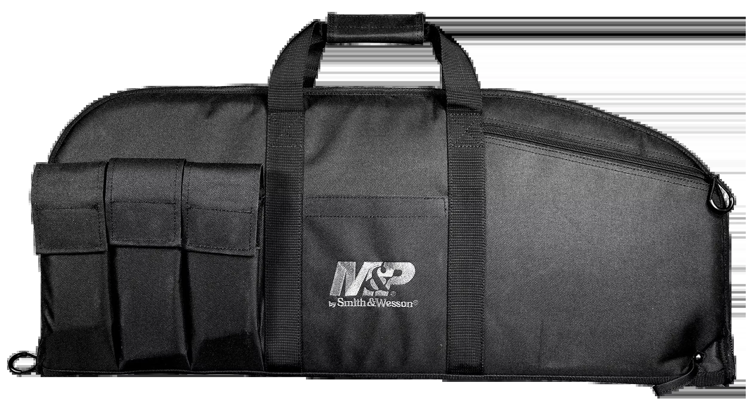 M&P Accessories 110016 Duty Series 45" Rifle/Shotgun Case Black Nylon - 5 Exterior Mag Pouches