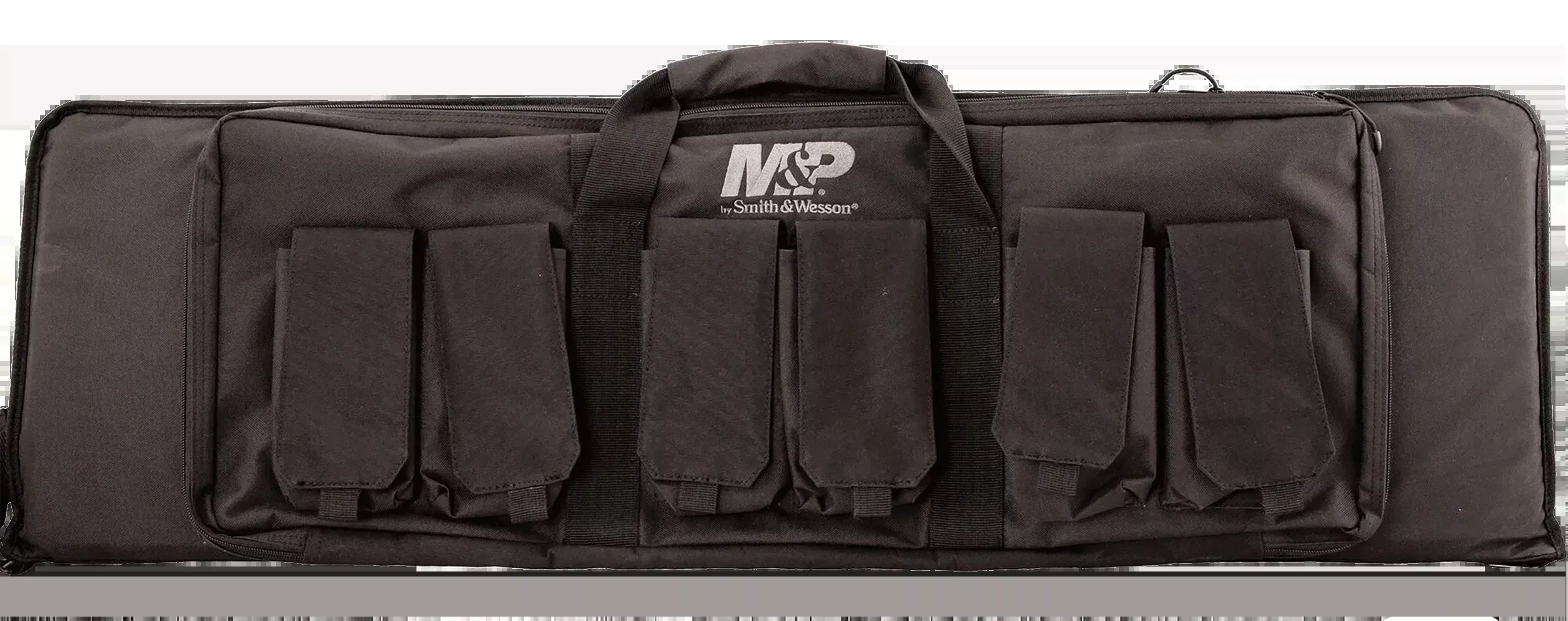 M&P Accessories 110025 Pro Tac Gun Case 42" Black Nylon with 6 Magazine Pouches