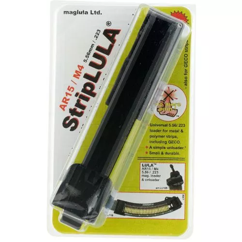 Maglula SL50B StripLULA Loader 223 Remington/5.56 NATO 10 rd AR-15 Polymer Black Finish