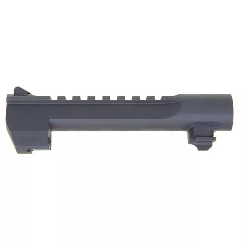 Magnum Research BAR506 OEM Replacement Barrel 50 AE 6" Black Finish Steel Material with Fixed Front Sight & Picatinny Rail for Desert Eagle Mark XIX