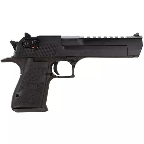 Magnum Research DE357 Desert Eagle Mark XIX 357 Mag 6" 9+1 Black Carbon Steel Frame & Slide Black Rubber Grip