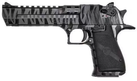 Magnum Research Desert Eagle 44 Black Tiger Stripe 6"Barrel 8 Round Semi Automatic Pistol