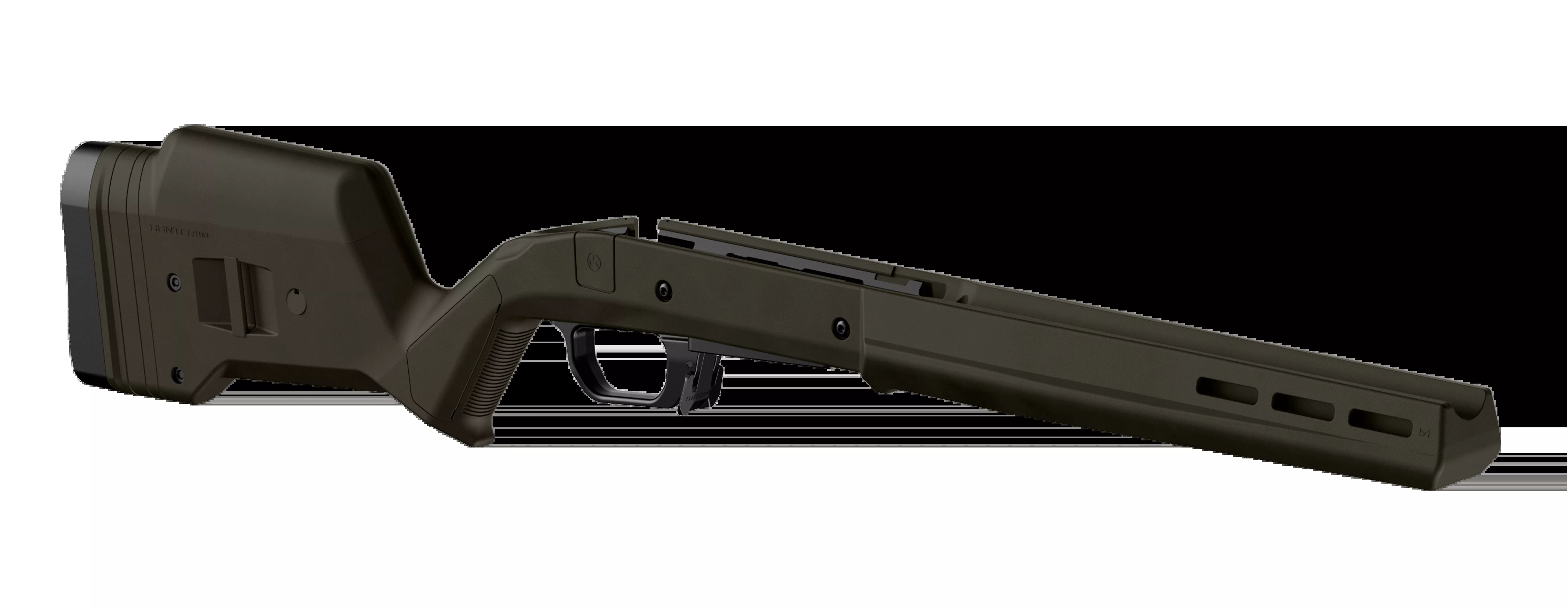 Magpul Industries Hunter 110 OD Green Synthetic Fixed Stock w/ Aluminum Bedding & Adjustable Comb for Savage 10/110 Short Action - Right Hand