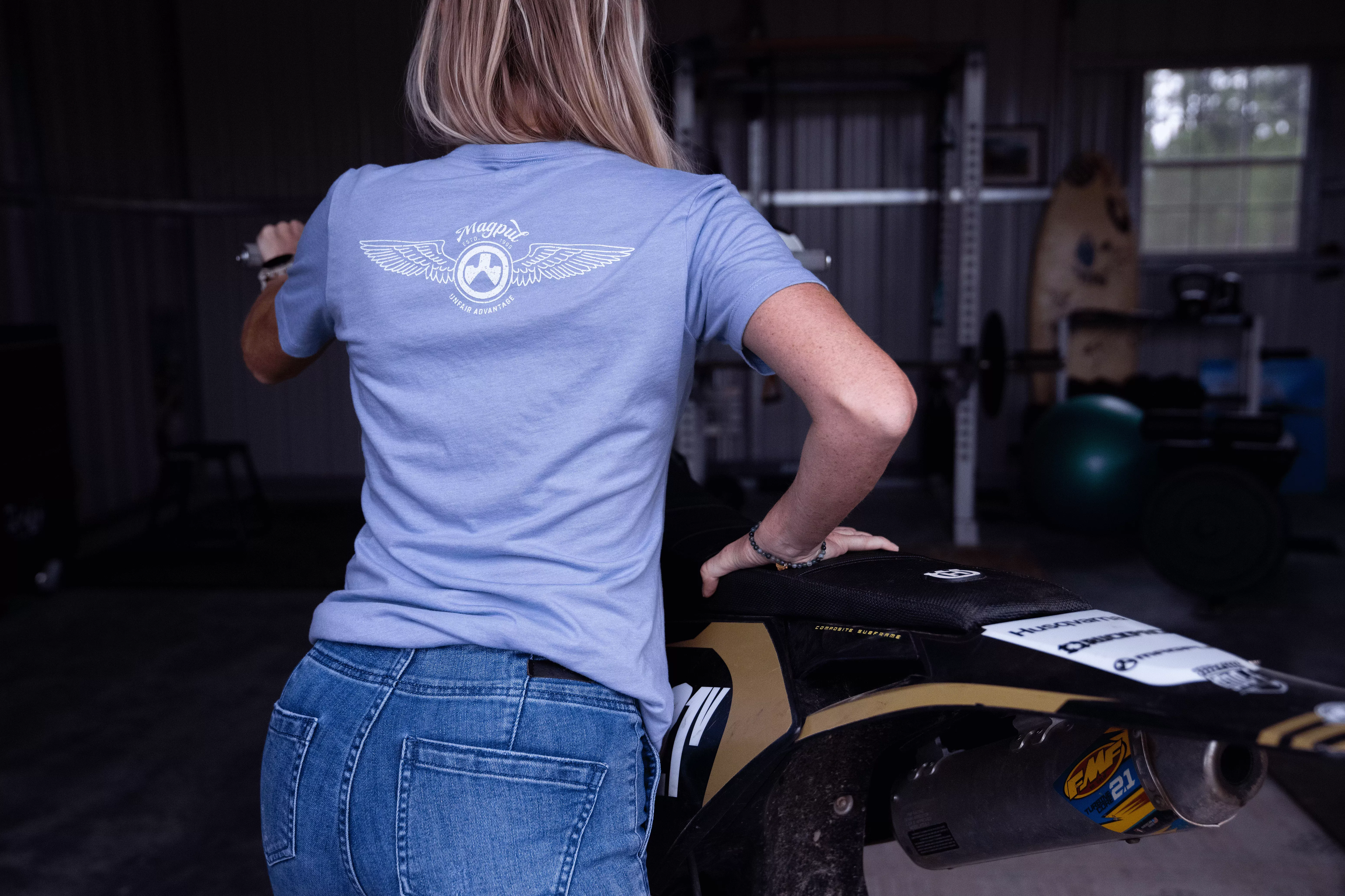 Magpul Industries Unfair Advantage Women's T-Shirt - Orchid Heather - 3XL
