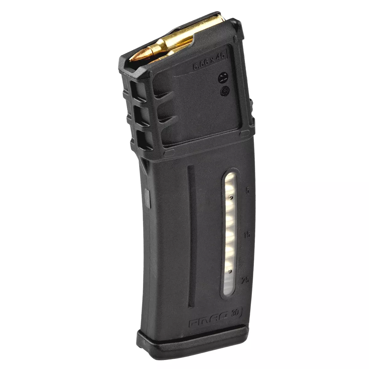 Magpul MAG234-BLK PMAG 30G MagLevel Black Detachable with Capacity Window 30rd 223 Rem, 5.56x45mm NATO for H&K G36