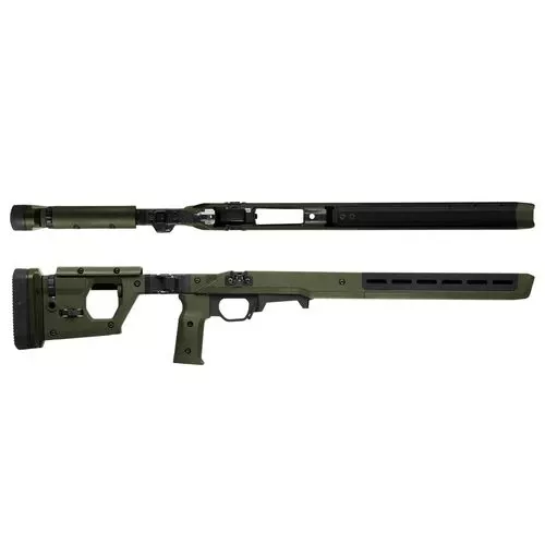 Magpul MAG802-ODG Pro 700 Short Action Remington 700 Folding Aluminum/Polymer OD Green
