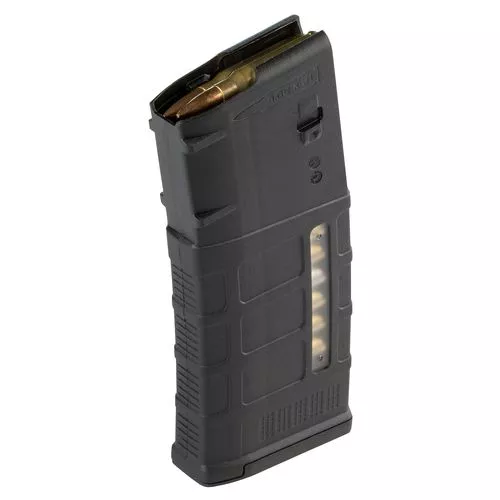Magpul PMAG GEN M3 Black Detachable with Capacity Window 25rd 308 Win, 7.62x51mm NATO for AR-10, M110, SR25