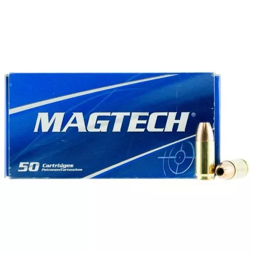Magtech 9H Range/Training9mm Luger +P+ 115 gr Jacketed Hollow Point (JHP) 50 Bx