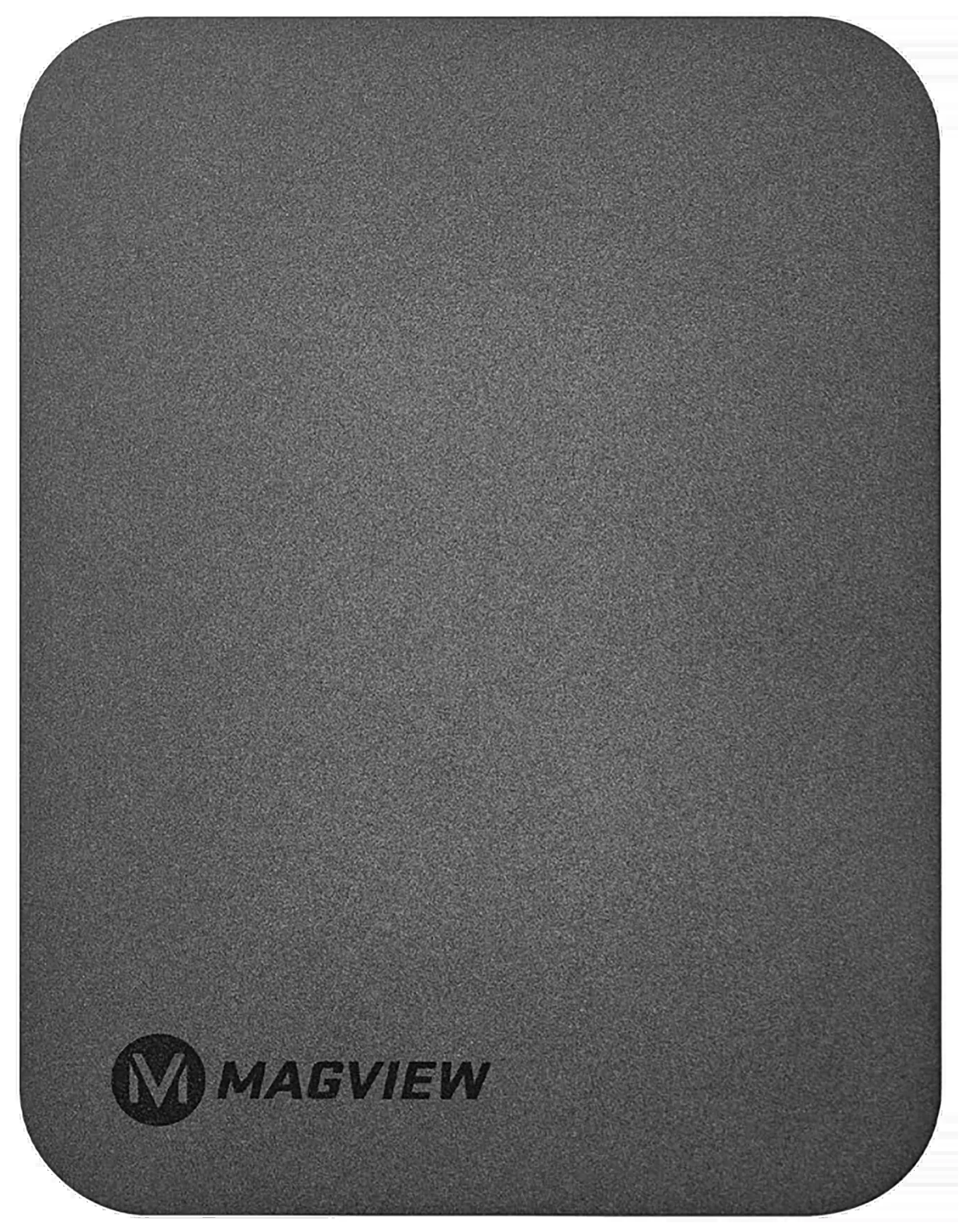 Magview Wireless Charging Phone Plate 2.5" x 3.25" 3-Pack - Matte Black