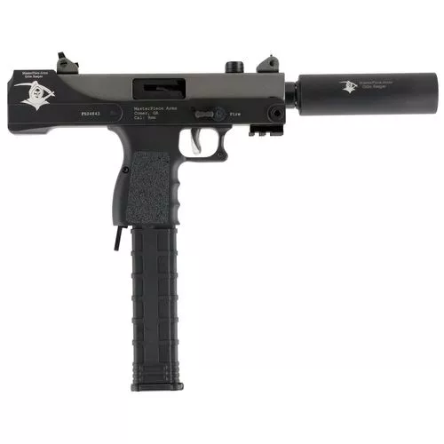 MasterPiece Arms 30TGR Defender Top Cocking 9mm Luger 5.50" 30+1 Black Cerakote