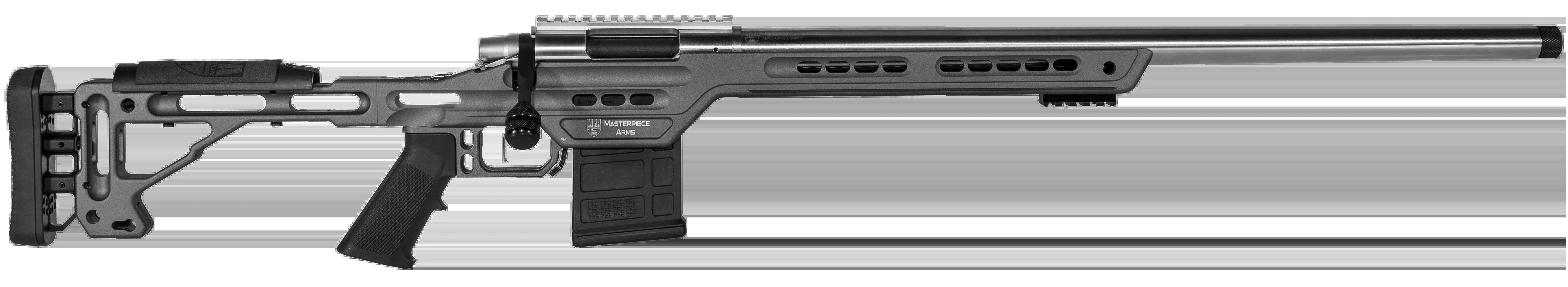 MasterPiece Arms PMR 6mm Creedmoor 26" 10+1 Bolt Action Rifle - Tungsten - Right Hand