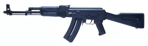 Mauser Rimfire 4070024 AK-4722 LR 24+1 16.50" Barrel, Steel Receiver, Black Metal Finish, Adjustable Rear Sight, Black Wood Furniture