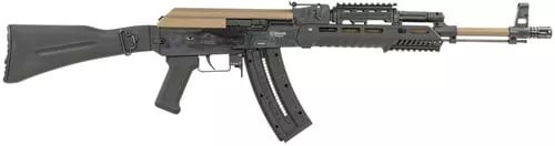 Mauser Rimfire 4070026 AK-4722 LR 24+1 16.50" Barrel w/Flash Hider, Bronze Receiver, Adjustable Rear Sight, Optics Ready Picatinny Rail, Left Side Folding Stock, Ambidextrous Magazine Release