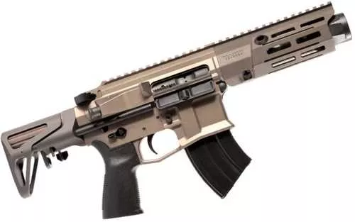 Maxim Defense PDX 7.62x39 Semi Auto Pistol 5.5" Barrel 20 Rounds SCW PDW Stabilizing Brace Arid Flat Dark Earth