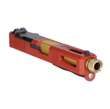 MCS Customs 9MM COMPLETE SLIDE KIT 'PRECISION COMPETITOR' - GLOCK 19 GEN 1-3 COMPATIBLE