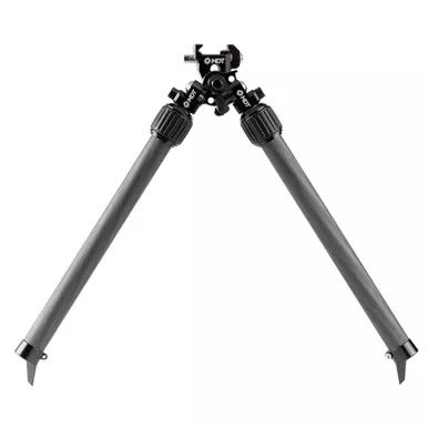 MDT Mountain Bipod Carbon Fiber Legs Picatinny Clamp Black - 114797-BLK